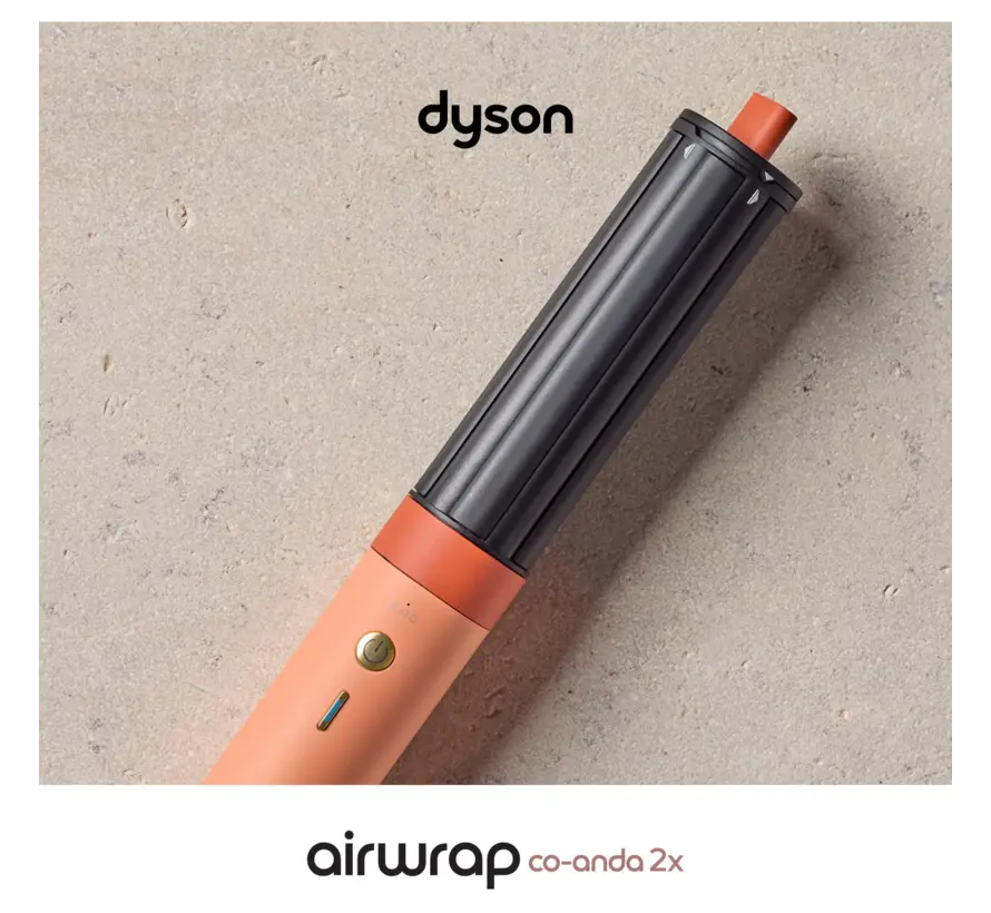 Dyson Airwrap Co-anda2x Straight+Wavy Ceramic Apricot/Topaz – Open Doos
