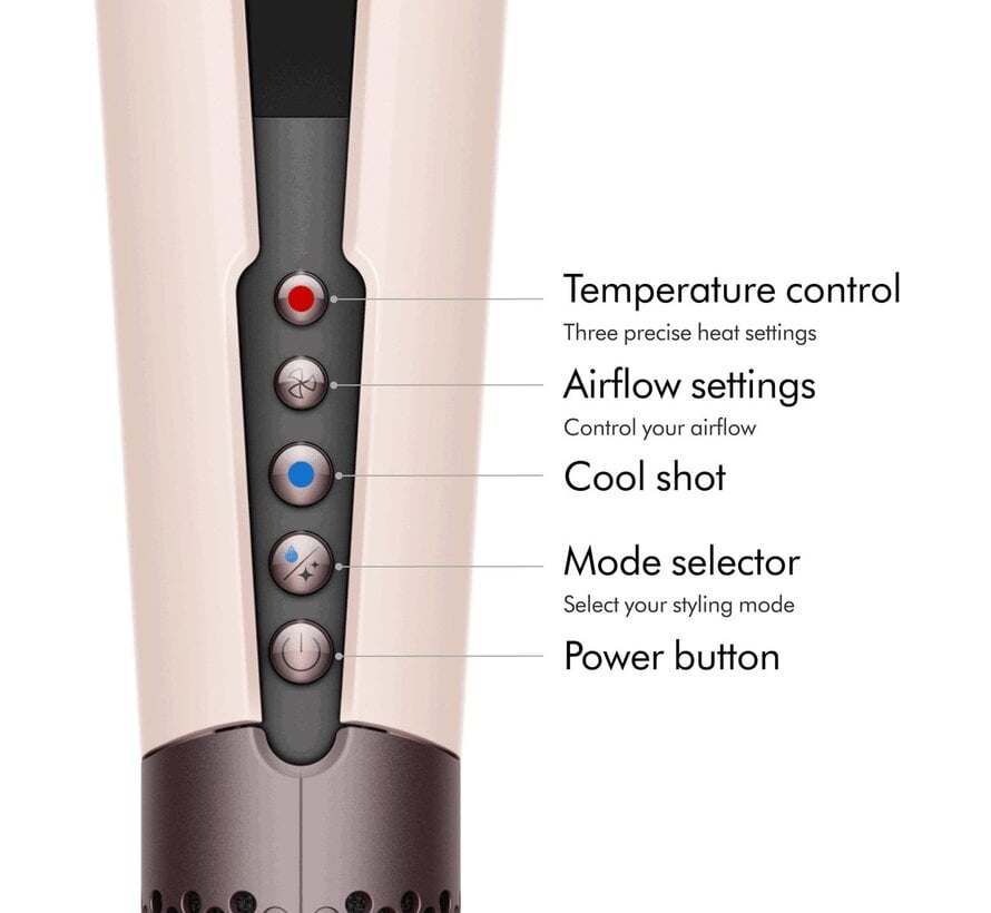 Dyson Airstrait HT01 Ceramic Pink/Rose Gold – Open Doos