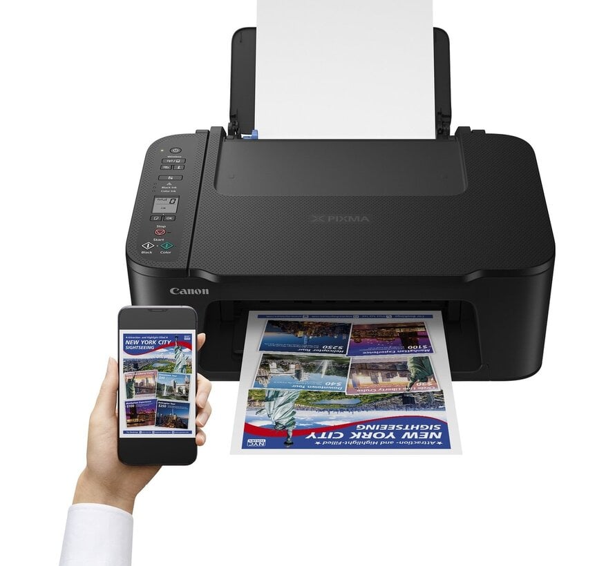 Canon PIXMA TS3750i All-in-One Inkjetprinter Zwart