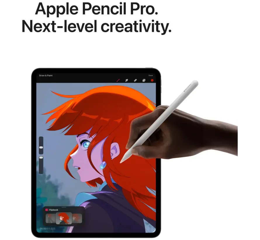Apple iPad Pro 13-inch M5 Wi‑Fi 256GB Spacezwart