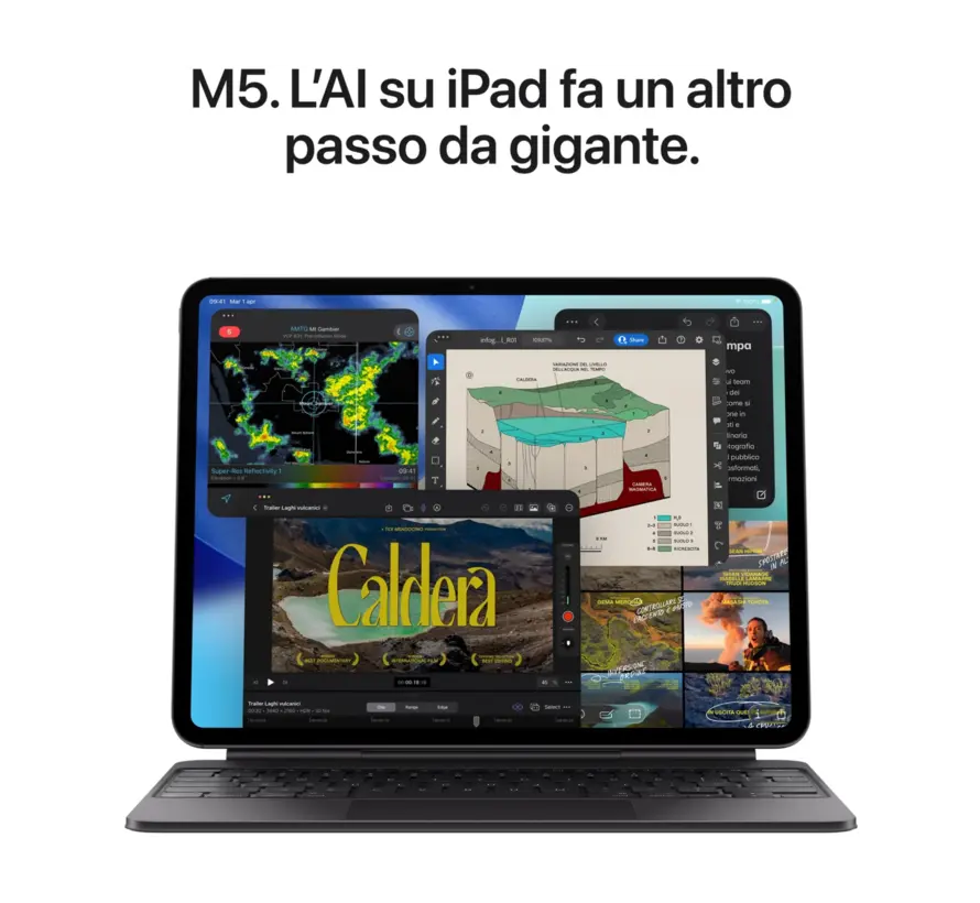 Apple iPad Pro 11-inch M5 Wi‑Fi 256GB Zilver