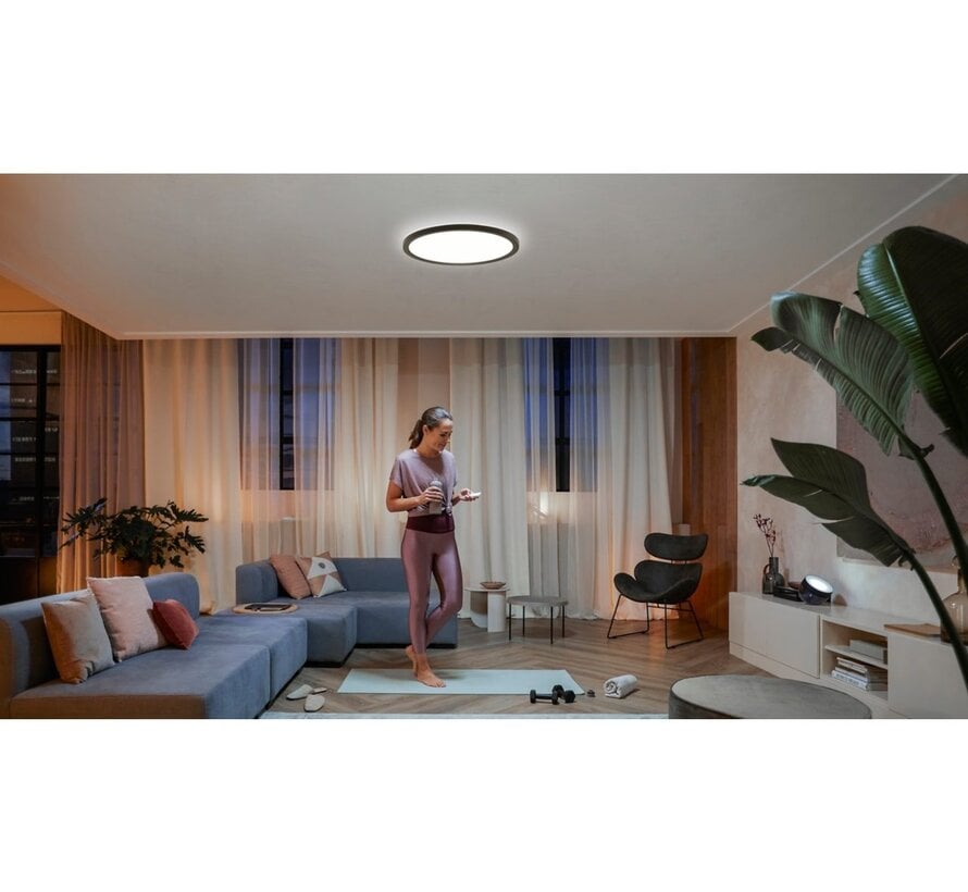Philips Hue White Ambiance Tento Rond XL 54,2 cm Zwart