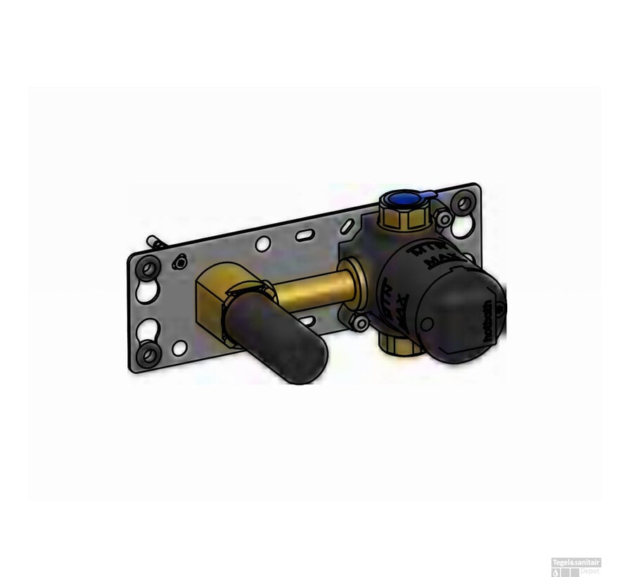 Hotbath HBCB105 Inbouwdeel Wastafelkraan 005/005T