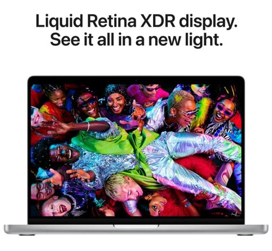 Apple MacBook Pro 14 M5 10-core CPU/10-core GPU 16GB 512GB Zilver