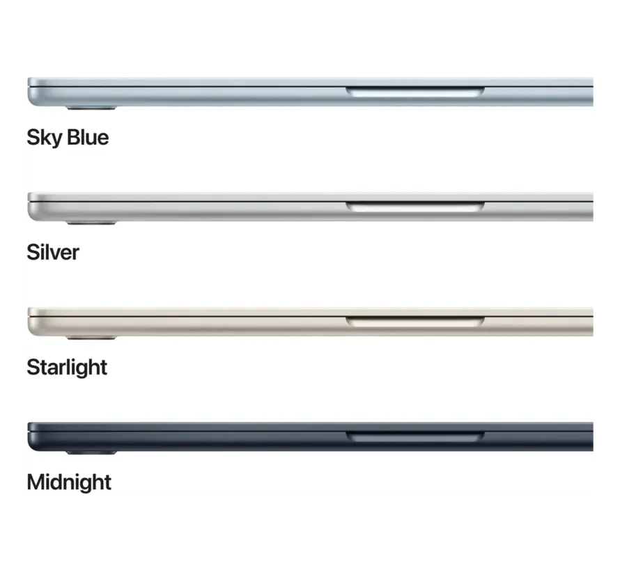 Apple MacBook Air 13 M5 10-core CPU/8-core GPU 16GB 512GB Zwart