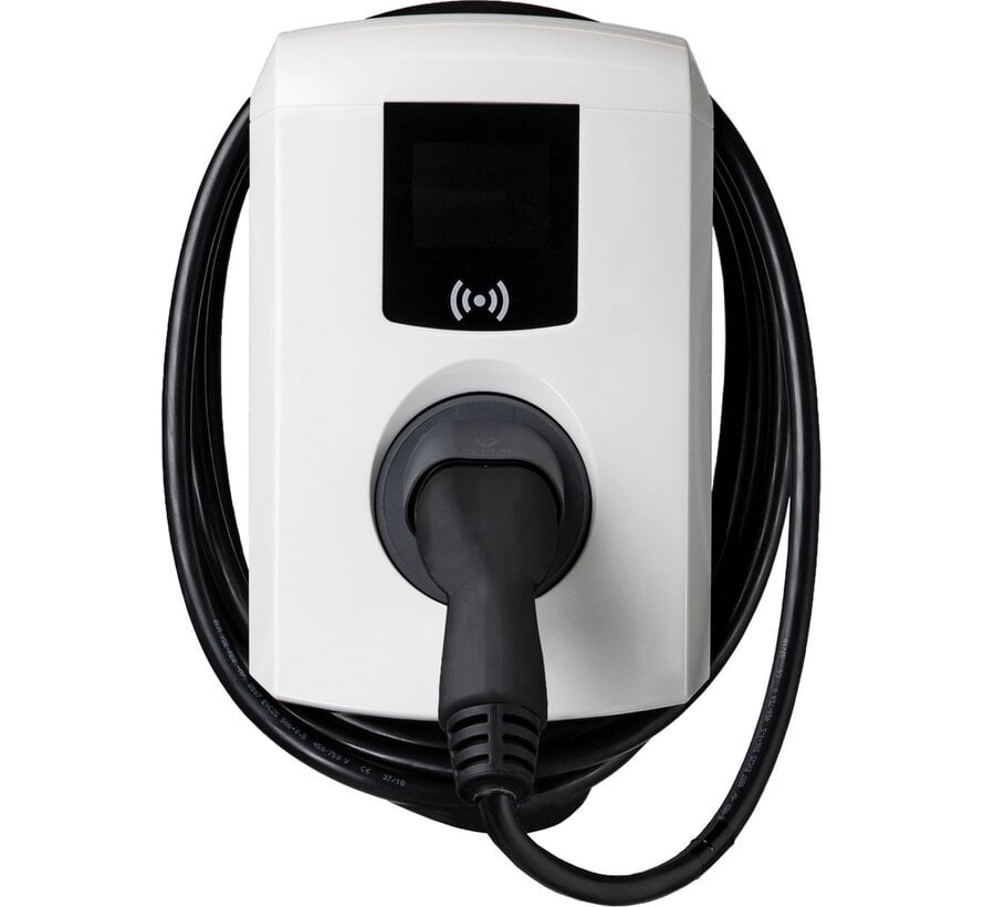 Alfen Eve Single Pro-line 11kW RFID Laadstation Wit