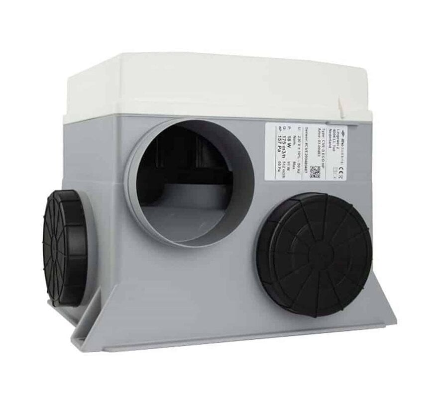 Itho Daalderop CVE-S ECO SP Perilex 375m³/h – Retourdeal Nieuw