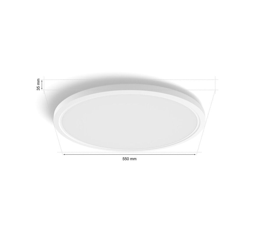 Philips Hue Tento Rond XL WCA 54,2 cm Wit