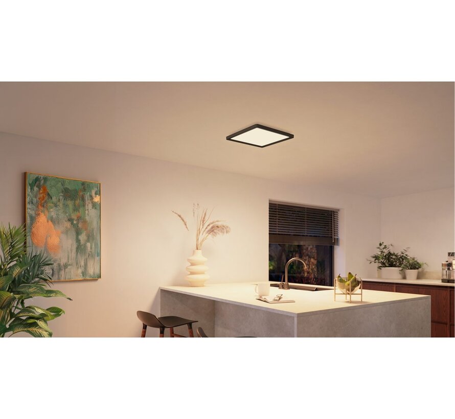 Philips Hue Tento Vierkant M WA 40x40 cm Zwart