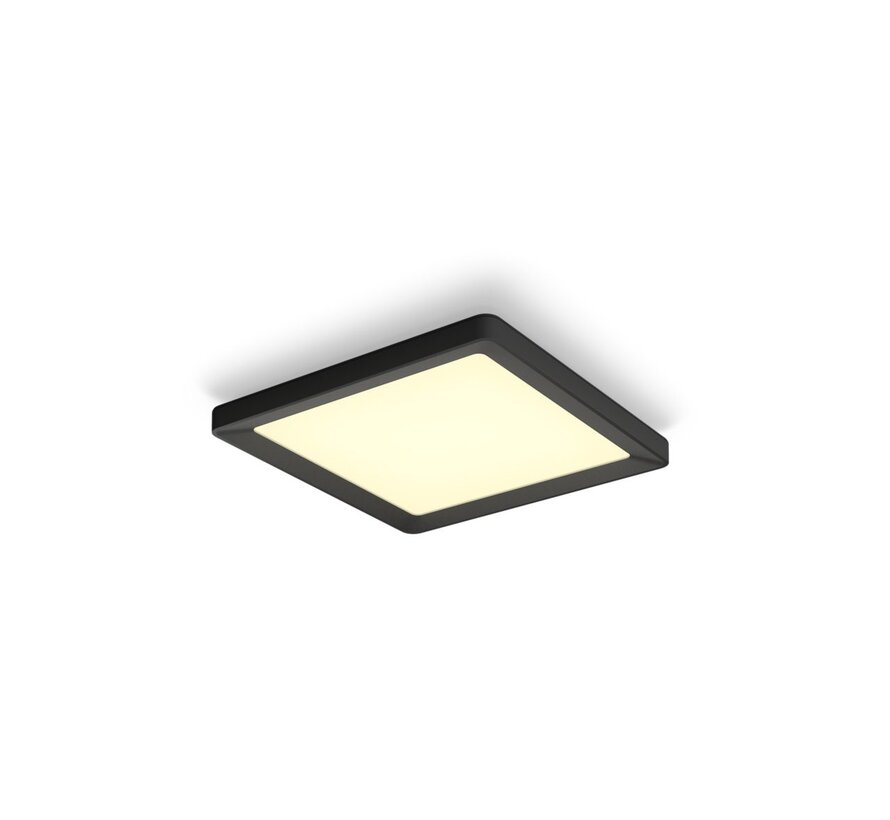 Philips Hue Tento Vierkant S WA 30x30 cm Zwart