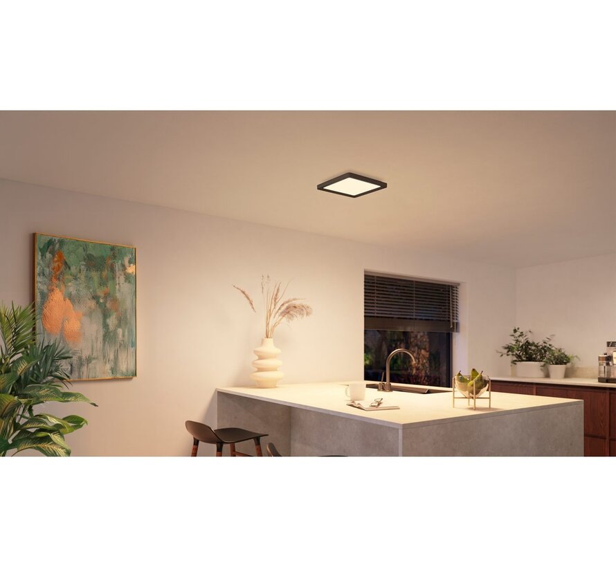 Philips Hue Tento Vierkant S WA 30x30 cm Zwart