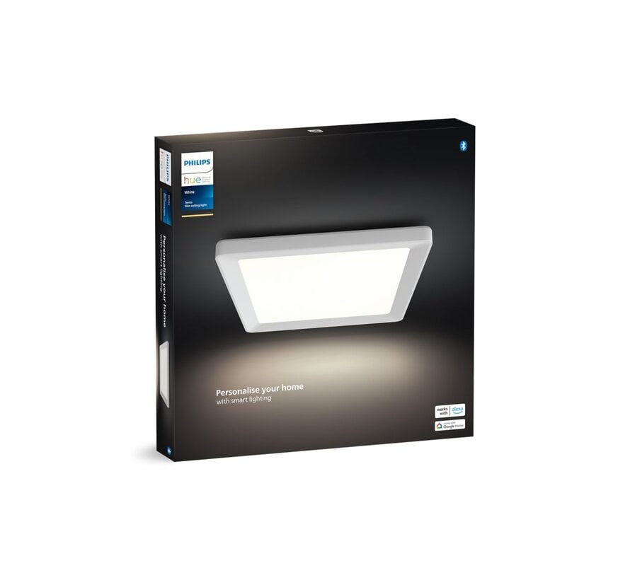 Philips Hue Tento Vierkant S White 30x30 cm Wit