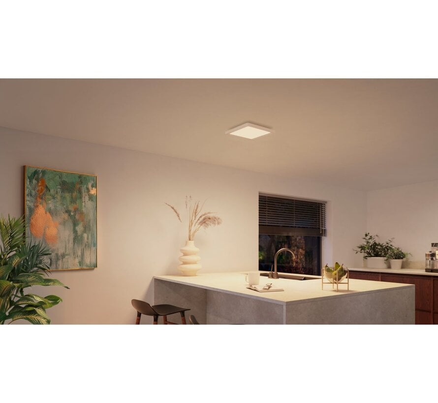 Philips Hue Tento Vierkant S White 30x30 cm Wit