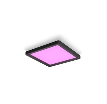 Philips Hue Tento Vierkant S WCA 30x30 cm Zwart