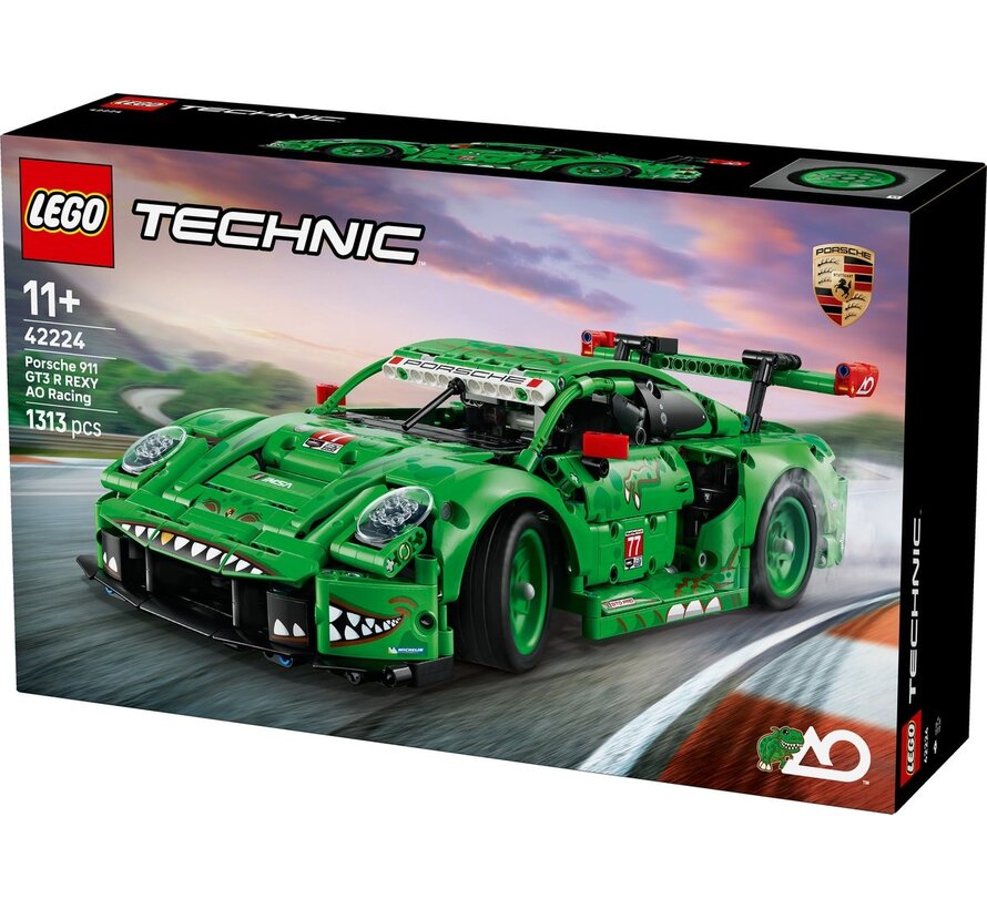 LEGO Technic Porsche 911 GT3 R REXY AO Racing Rennwagen