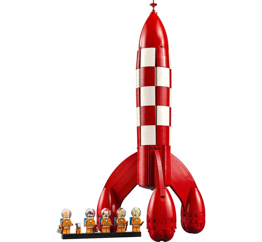 LEGO Ideas Kuifje maanraket