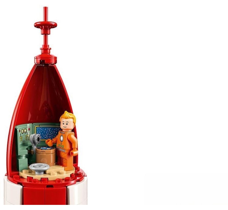 LEGO Ideas Kuifje maanraket