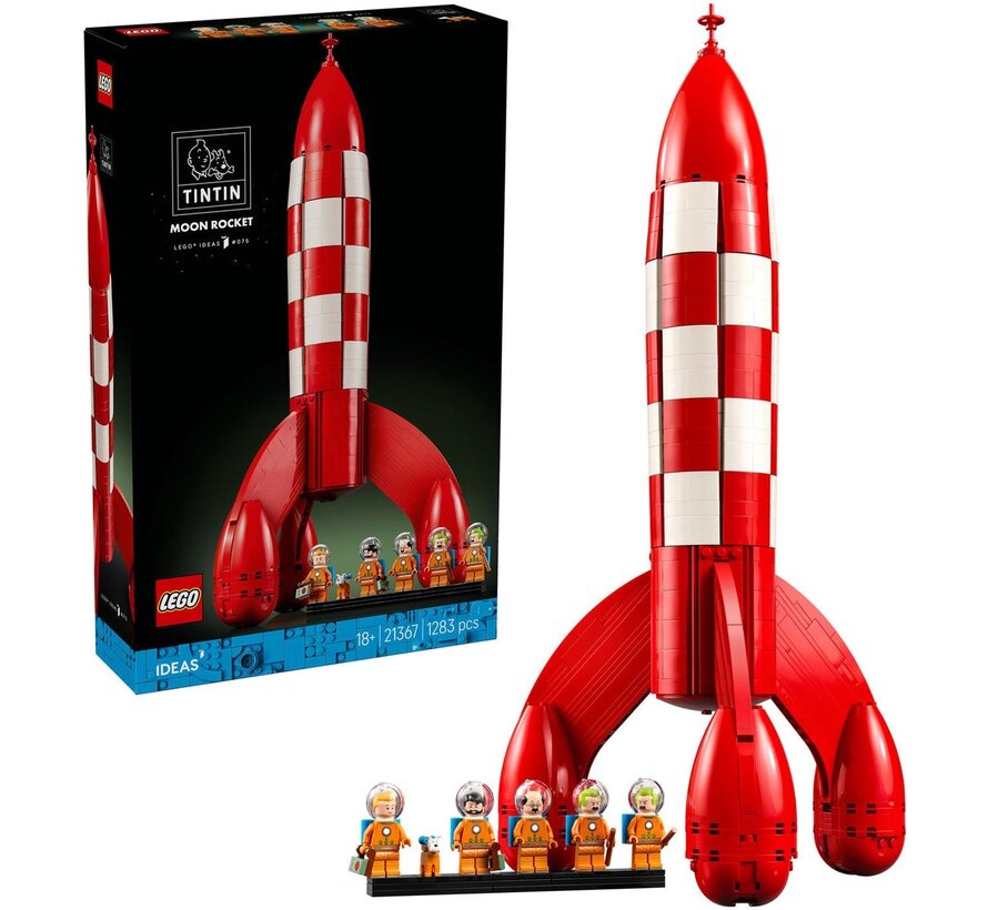 LEGO Ideas Kuifje maanraket