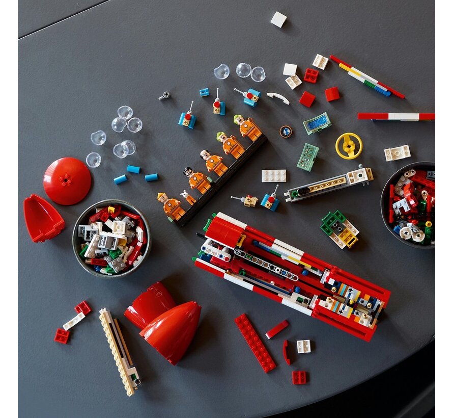 LEGO Ideas Kuifje maanraket