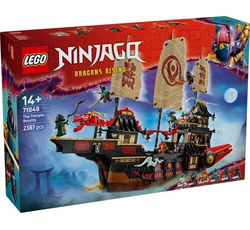 LEGO NINJAGO De Tempel Bounty 71848 – 2387-delig Schip
