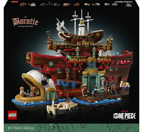 LEGO ONE PIECE Het Drijvende Restaurant Baratie 75640 – 3402-delig