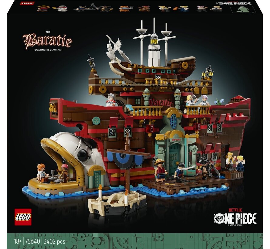 LEGO ONE PIECE Het Drijvende Restaurant Baratie 75640 – 3402-delig