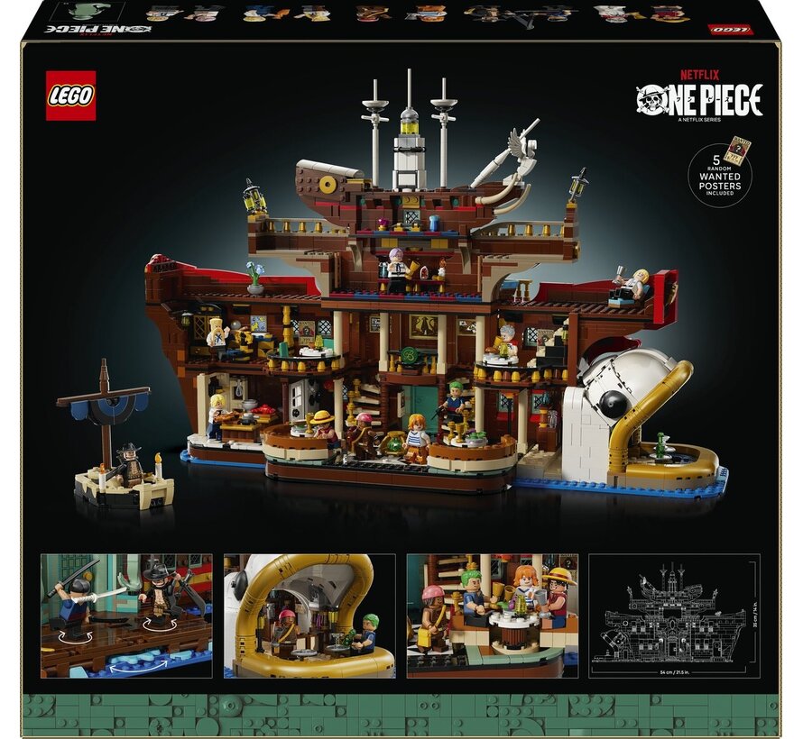 LEGO ONE PIECE Het Drijvende Restaurant Baratie 75640 – 3402-delig