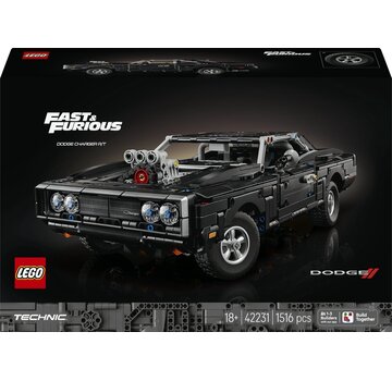 LEGO Technic Fast & Furious Dodge Charger R/T 42231 – 1516-delig
