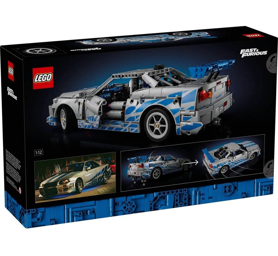LEGO Technic Nissan Skyline GT-R R34 42210 – 1410-delig