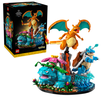 LEGO Pokémon Venusaur, Charizard en Blastoise 72153 – 6838-delig