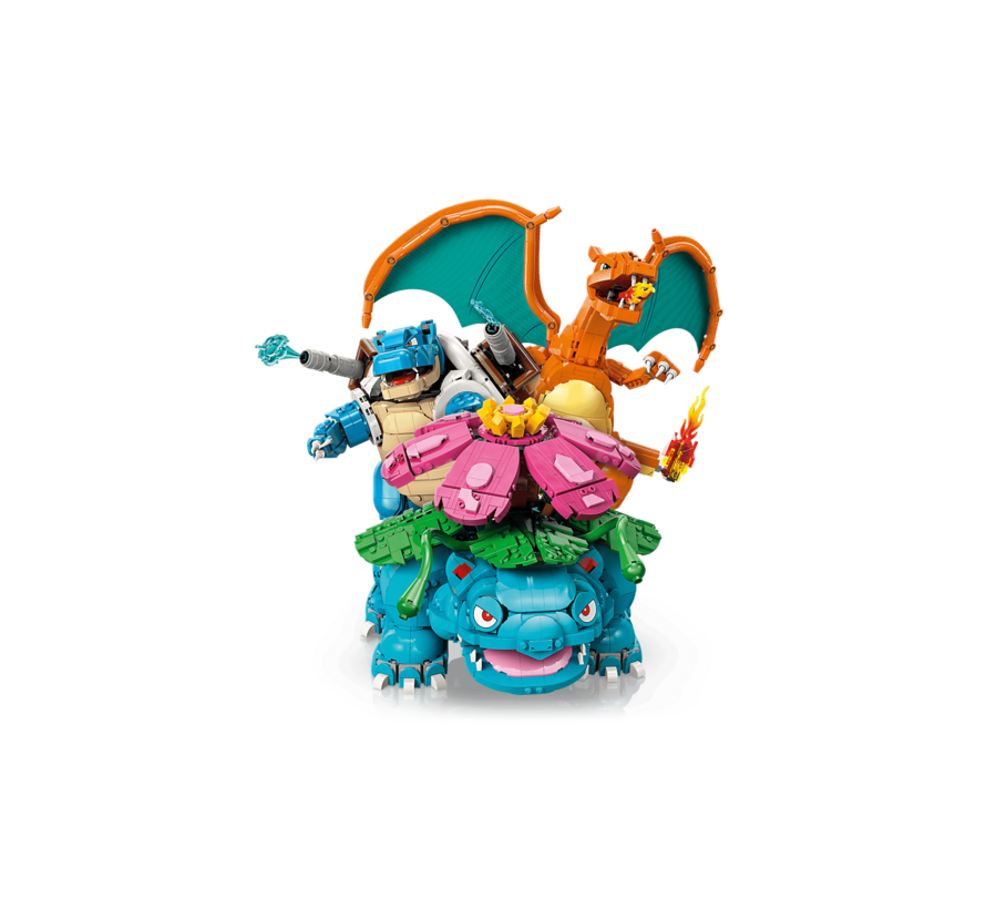 LEGO Pokémon Venusaur, Charizard en Blastoise 72153 – 6838-delig
