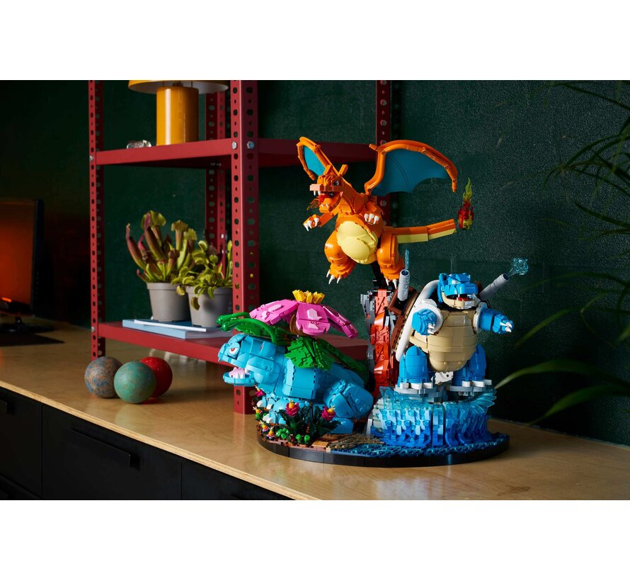 LEGO Pokémon Venusaur, Charizard en Blastoise 72153 – 6838-delig