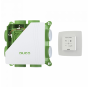 DucoBox Silent 2.0 All-in-One BD RF/BAT 450m³/h Wit