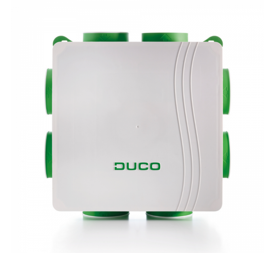 DucoBox Silent 2.0 All-in-One BD RF/BAT 450m³/h Wit