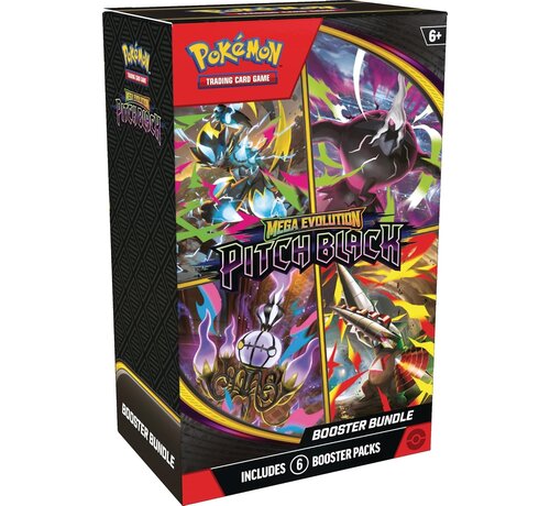 Pokémon TCG Pitch Black Booster Bundle Engels ME05 – 6 Packs
