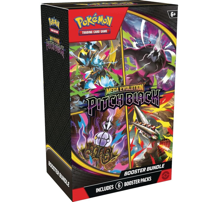 Pokémon TCG Pitch Black Booster Bundle Engels ME05 – 6 Packs