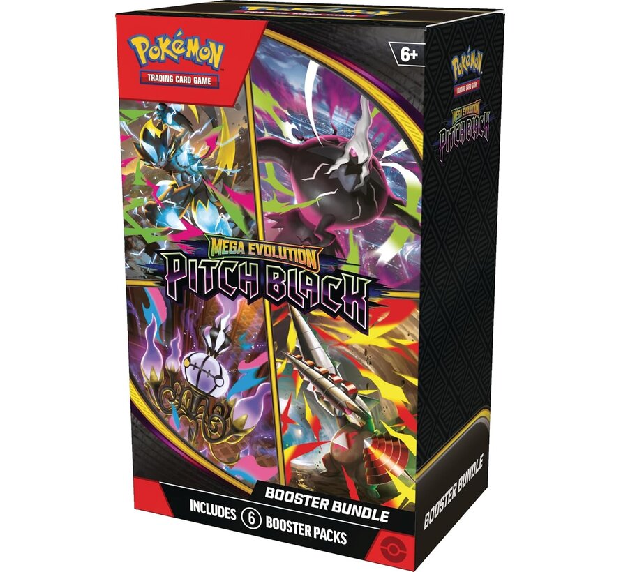 Pokémon TCG Pitch Black Booster Bundle Engels ME05 – 6 Packs