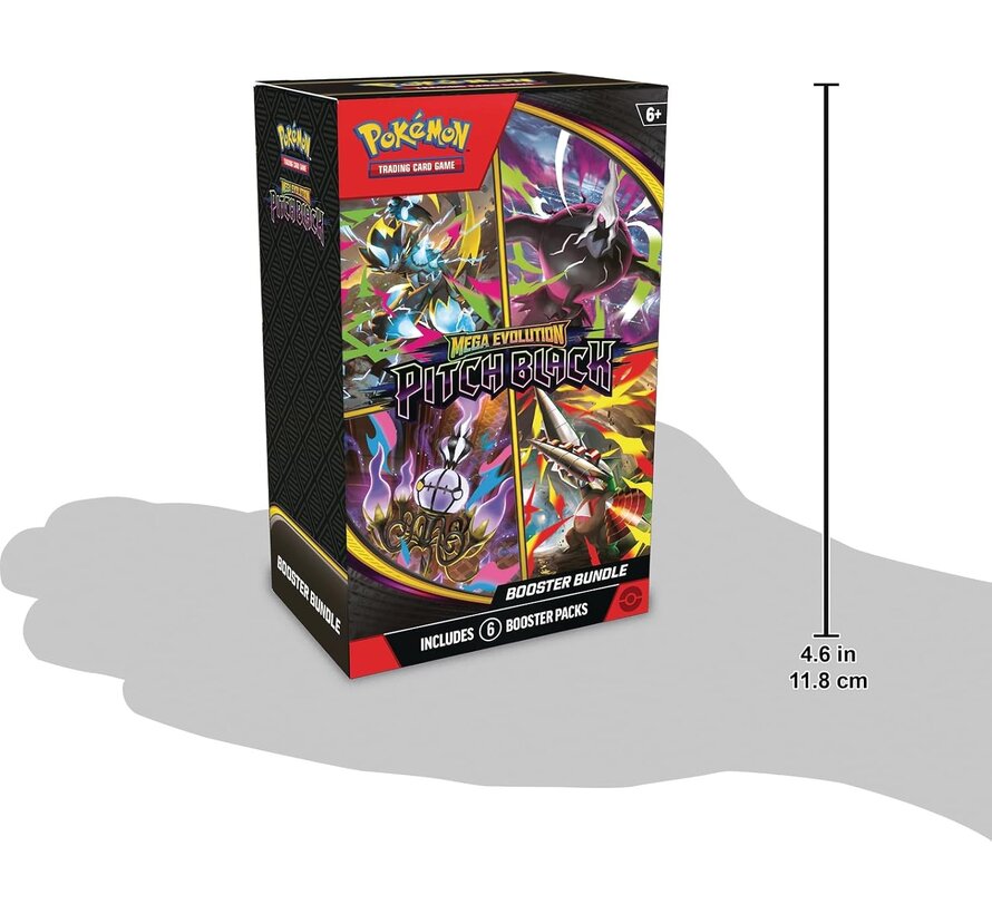 Pokémon TCG Pitch Black Booster Bundle Engels ME05 – 6 Packs