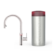 Quooker Flex RVS met COMBI 7L Kokendwaterkraan