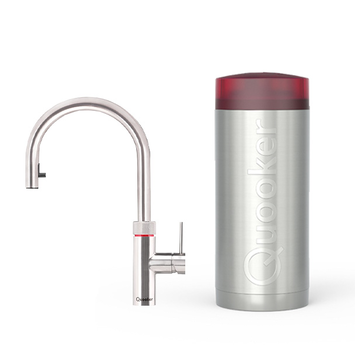 Quooker Flex RVS met COMBI 7L Kokendwaterkraan