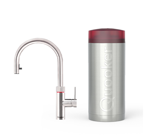 Quooker Flex RVS met COMBI 7L Kokendwaterkraan