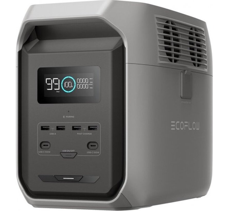 EcoFlow DELTA 3 1500 Powerstation 1536Wh 1800W