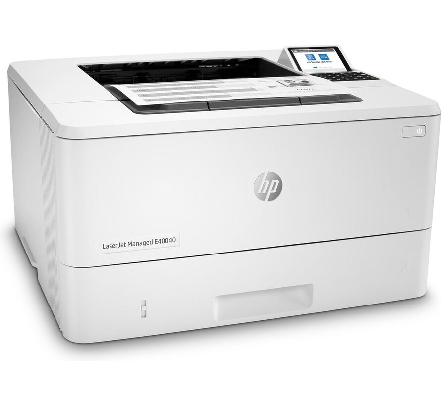 HP LaserJet Managed E40040dn A4 Monolaserprinter Duplex LAN