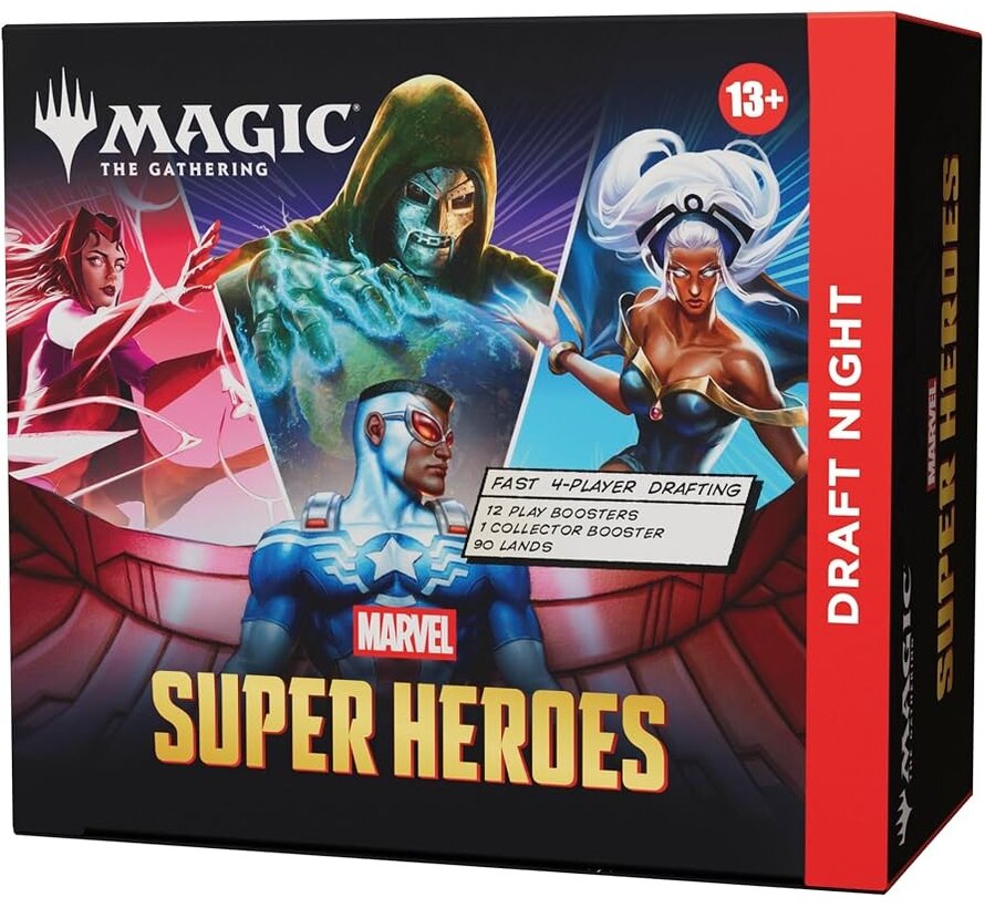 MTG Marvel Super Heroes Draft Night Engels – 4 Spelers