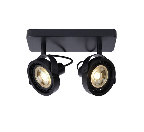 Lucide Tala LED 2-Spot Zwart 2x12W Dim-to-Warm