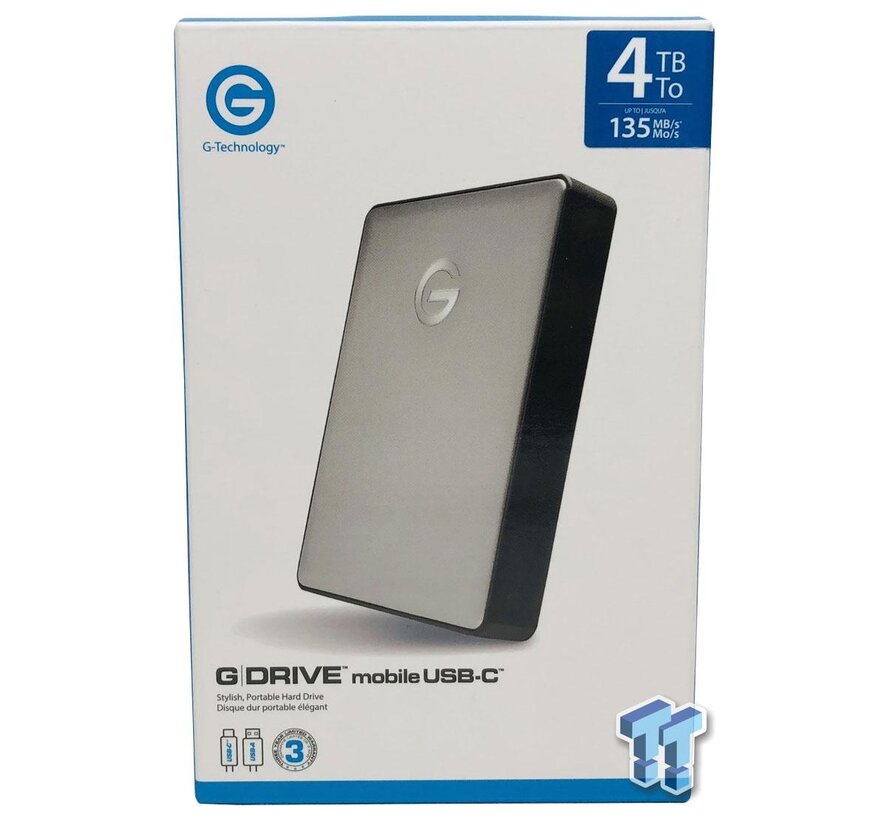 G-Technology G-DRIVE Mobile USB-C 4TB Space Gray