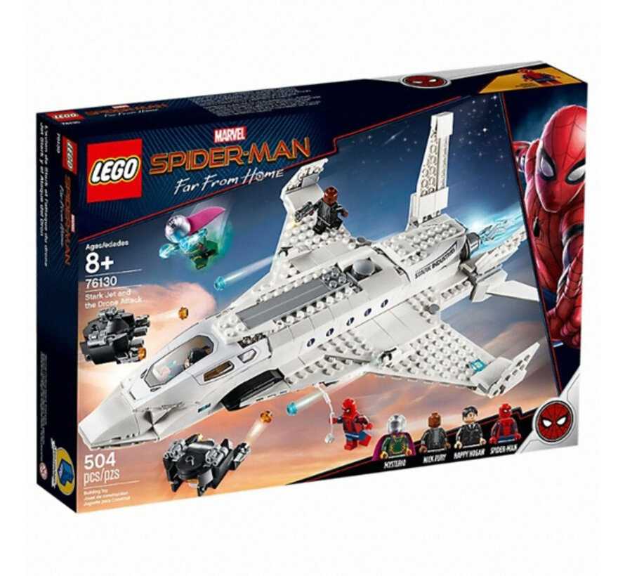LEGO Marvel 76130 Starkstraaljager en de Droneaanval – 504 Stuks