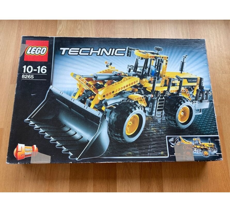 LEGO Technic 8265 Front Loader Wiellader – 1061 Stuks