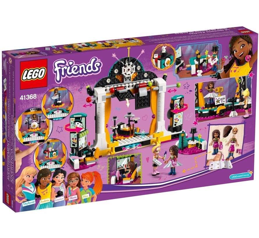LEGO Friends 41368 Andrea's Talentenjacht – 492 Stuks
