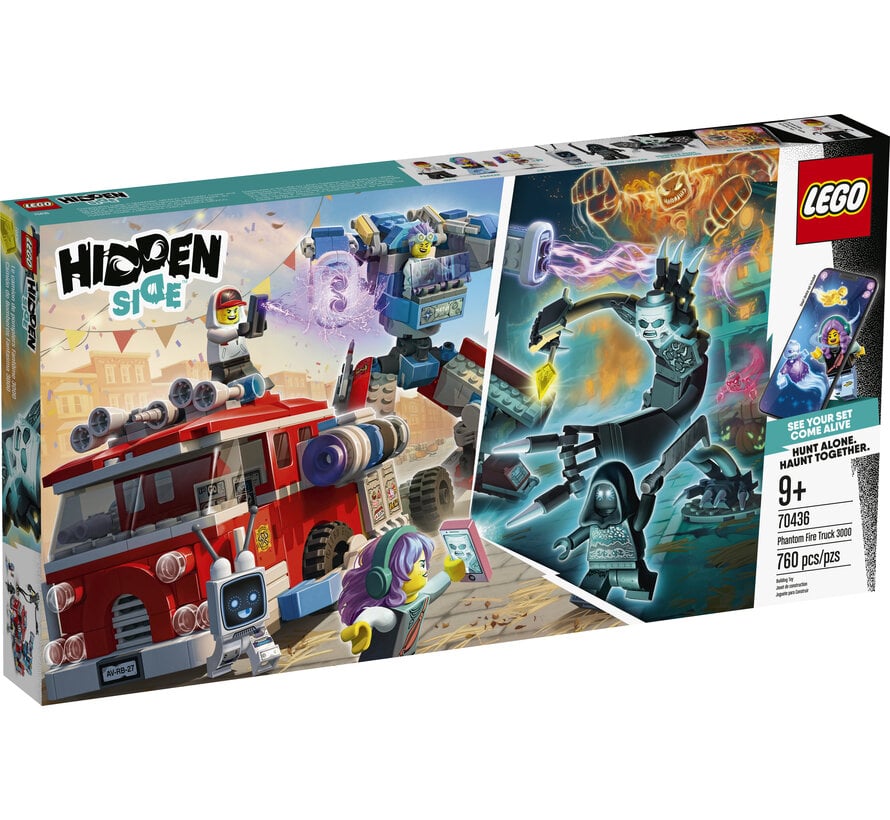 LEGO Hidden Side 70436 Spookbrandweerauto 3000 – 760 Stuks
